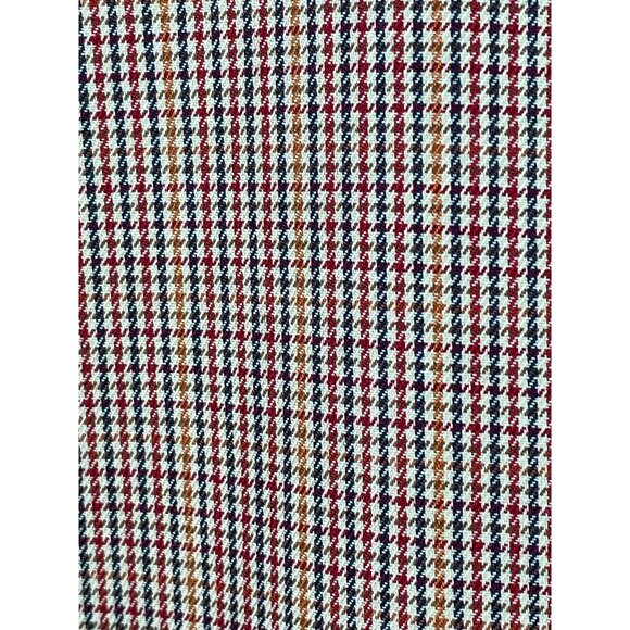 Jos. A. Bank Mens XL Button-Up Shirt Long Sleeve Multicolor Red Orange Black - Picture 6 of 8